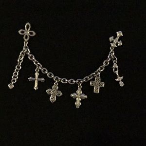 Vintage Brighton Multi Cross Bracelet